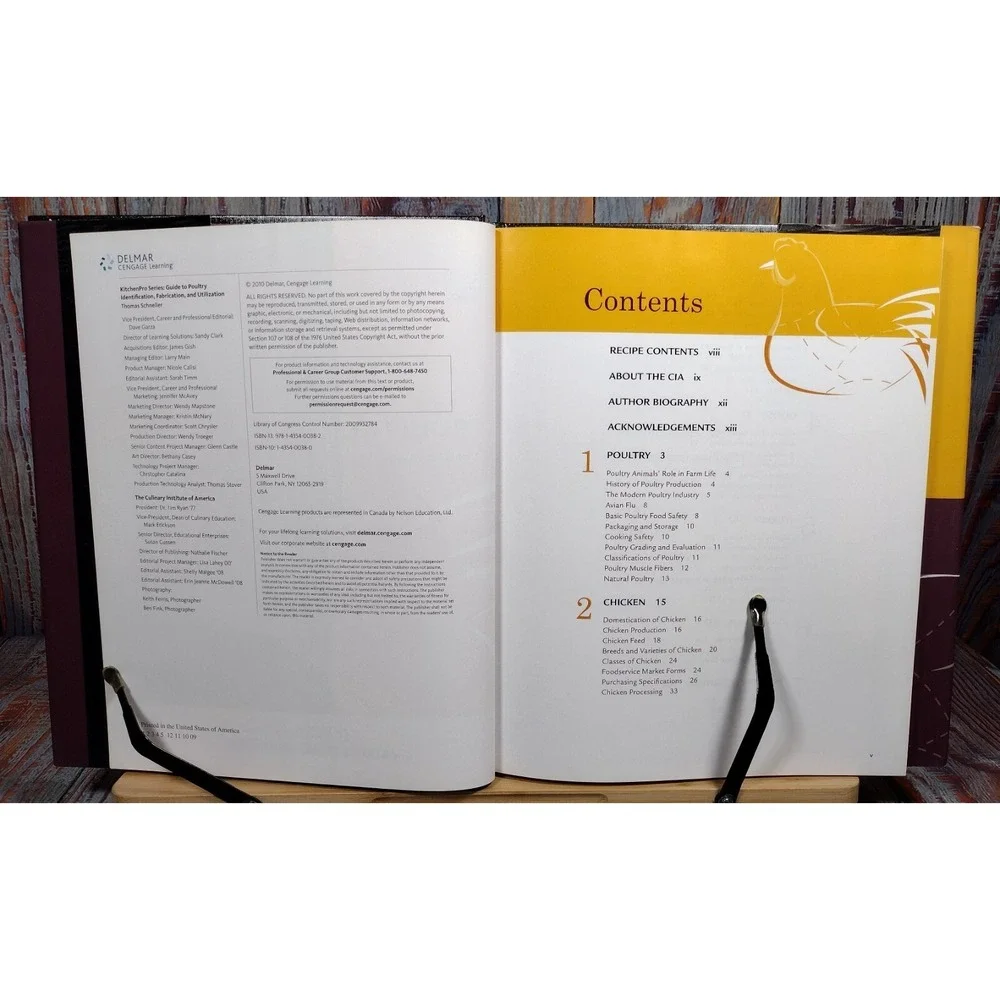 Poultry by Thomas Schneller Culinary Institute‎ of America (2010, Hardcover)